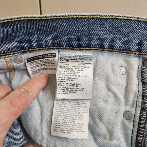 Levi's Mens 505 Jeans - Picture 7 of 7